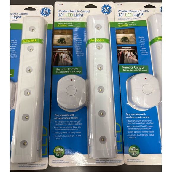 GE Wireless remote control light lot of 3 packs - Picture 4 of 7